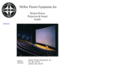 Desktop Screenshot of mcraetheater.com