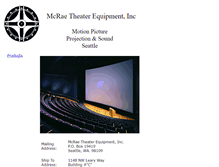 Tablet Screenshot of mcraetheater.com